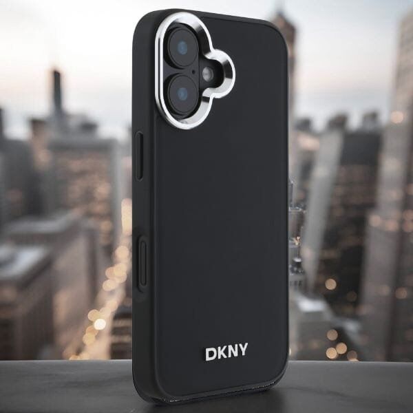 DKNY DKNY DKHMP15MPSCMCLK iPhone 15 Plus 6.7" czarny/black hardcase Plain Logo MagSafe