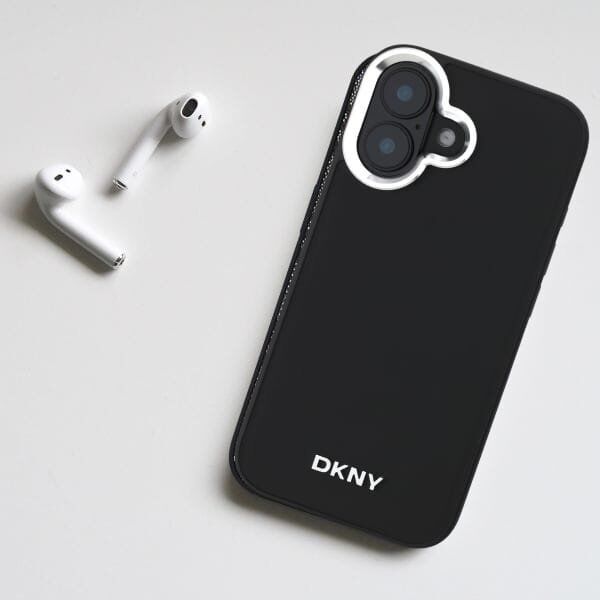 DKNY DKNY DKHMP15MPSCMCLK iPhone 15 Plus 6.7" czarny/black hardcase Plain Logo MagSafe