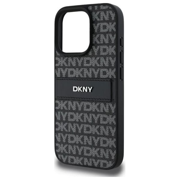 DKNY DKNY DKHCP16XPRTHSLK iPhone 16 Pro Max    6.9" czarny/black hardcase Texture Pattern Tonal Stripe