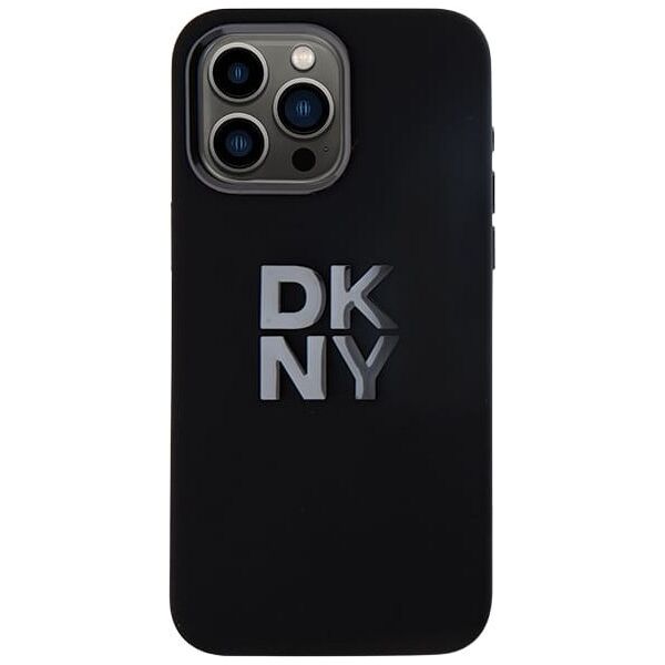DKNY DKNY DKHCP16XSMCBSK iPhone 16 Pro Max     6.9" czarny/black hardcase Liquid Silicone Metal Logo