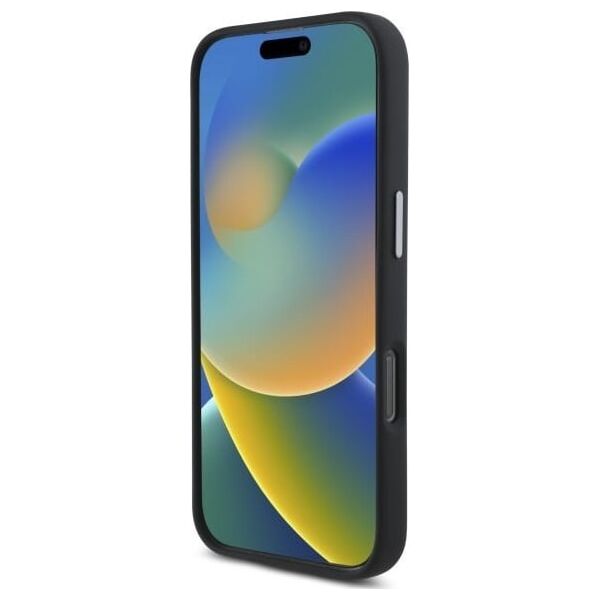 DKNY DKNY DKHCP16LSMCBSK iPhone 16 Pro 6.3"    czarny/black hardcase Liquid Silicone Metal Logo