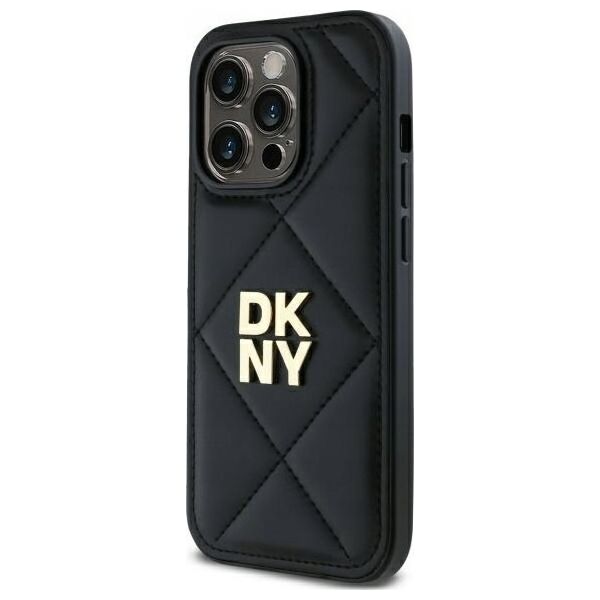 DKNY DKNY DKHCP14XPQDSLK iPhone 14 Pro Max 6.7" black/black Quilted Stack Logo