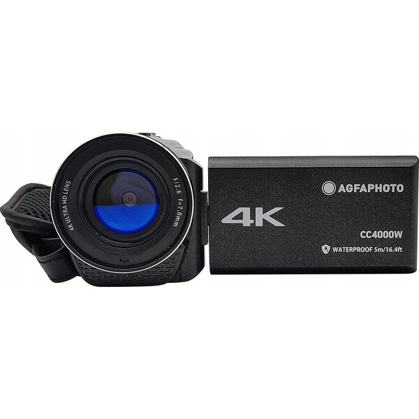 Kamera cyfrowa AgfaPhoto Kamera Cyfrowa Agfaphoto Cc4000w Video 4k 56mp 3"" 18x Zoom Wodoszczelna 5m / Cc4000w