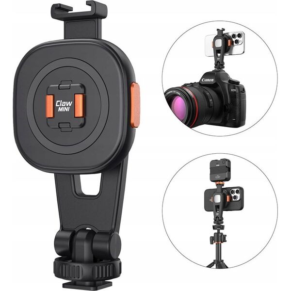 VRIG Uchwyt Na Gwint 1/4"" + 2x Stopka Iso Do Telefonu Claw Mini / Vrig / Mg-03l