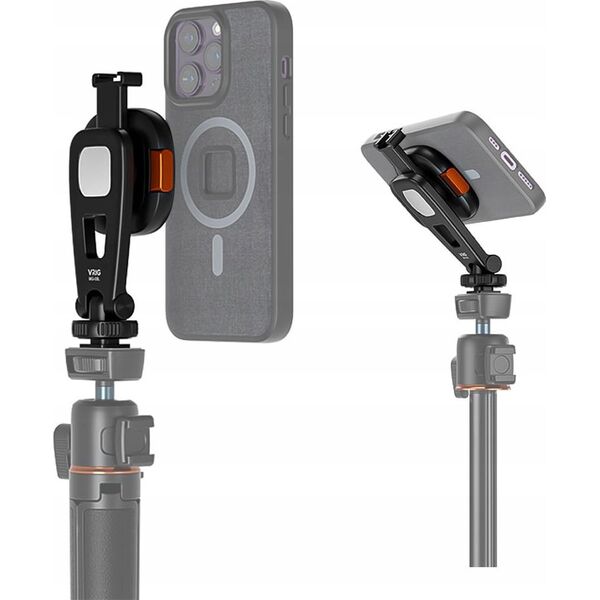 VRIG Uchwyt Na Gwint 1/4"" + 2x Stopka Iso Do Telefonu Claw Mini / Vrig / Mg-03l