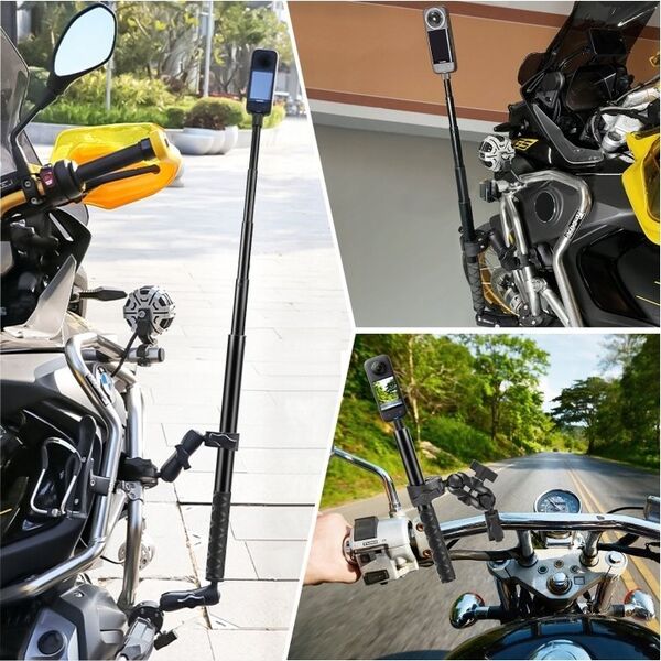 Selfie stick Puluz Imadło Magic Arm Kij Selfie Uchwyt Na Rower Motor Do Kamery Aparatu Telefon / Pu495b