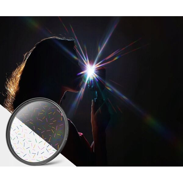 Filtr K+F Filtr Starlight Glare Kolorowe Tęczowe Flary Smugi K&f Nano-b Mrc 55 55mm / Kf01.2680
