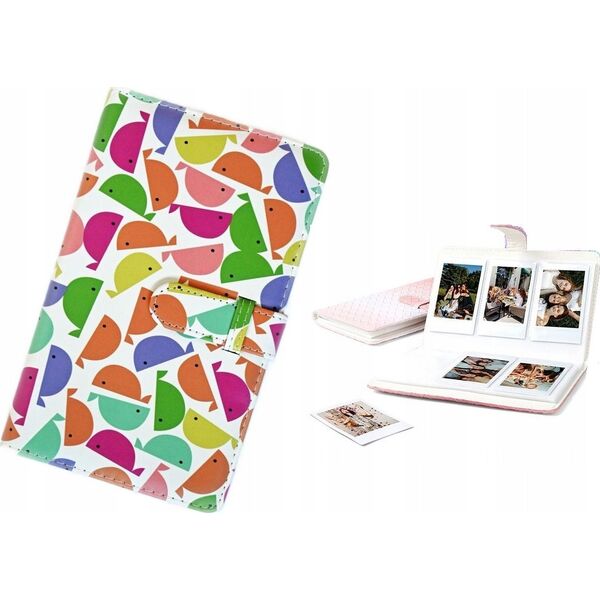 LoveInstant Album Na Zdjęcia 96x Do Fujifilm Instax Mini 12 40 11 9 8 7 Evo Liplay Link / Wieloryby