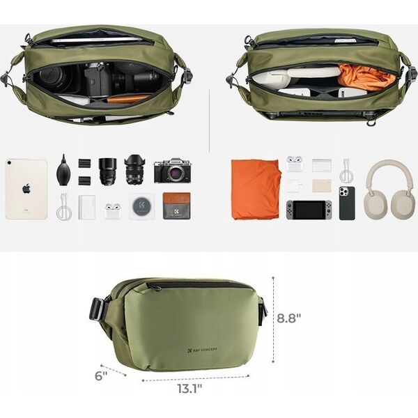 Torba K+F Torba Fotograficzna Walizka Saszetka Etui Na Aparat Kamerę Telefon K&f10l / Kf13.157v2