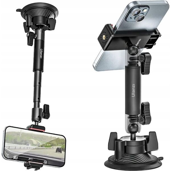 Ulanzi Przyssawka Uchwyt Szyba Monopod 13cm Aparat Kamera Telefon 1/4 Gopro / Ulanzi Zj01