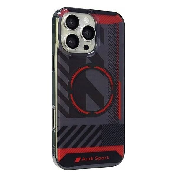 Audi Audi IML Sport MagSafe iPhone 16 Pro Max 6.9" czarny/black hardcase AUS-IMLMIP16PM-RSQ/D2-BK