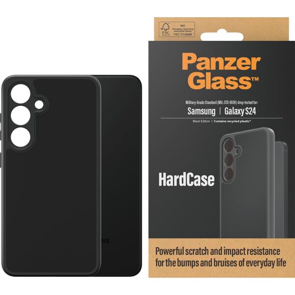 PanzerGlass PanzerGlass HardCase Sam S24 S921         Military grade czarny/black 1219