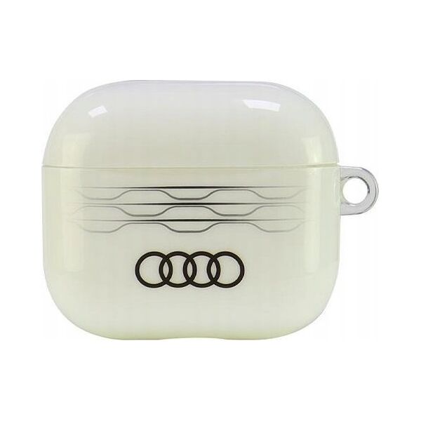 Audi Audi IML Geometric Pattern AirPods 3 cover biały/white AU-IMLAP3-A6/D3-WE