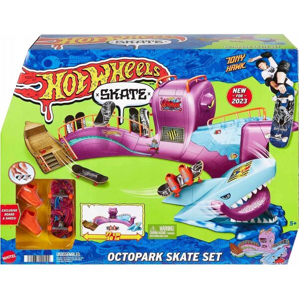 Hot Wheels Zestaw Skate Skatepark Ośmiornicy