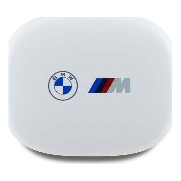 Słuchawki BMW BMW słuchawki Bluetooth BMBEMIATP20LOH    TWS + stacja dokująca biały/white Printed Logos