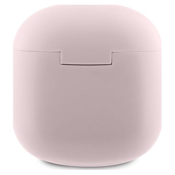 Słuchawki Guess Guess Bluetooth headphones GUTWSJ14ESGP TWS + docking station pink/pink Printed Classic Logo