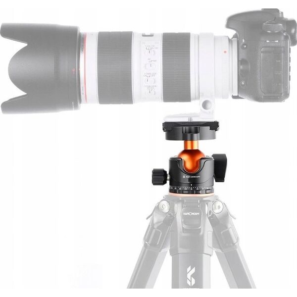 Głowica Kf Głowica Kulowa PANORAMICZNA 3D 16kg Aluminium Arca Swiss / K&F CONCEPT / BH-36L