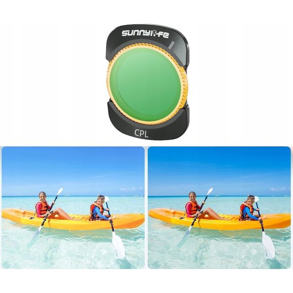 Filtr SunnyLife Filtr Polaryzacyjny Cpl Mc Multi-coated Do Kamery Dji Osmo Pocket 3 / Op3-fi854-c