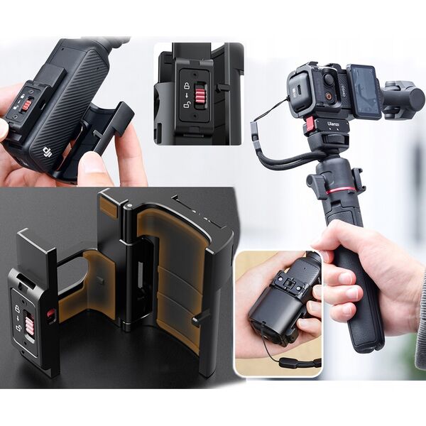 Ulanzi Obudowa Osłona Uchwyt Mocowanie System Gopro 1/4"" Iso Do Dji Osmo Pocket 3 / C014 / Pk-06