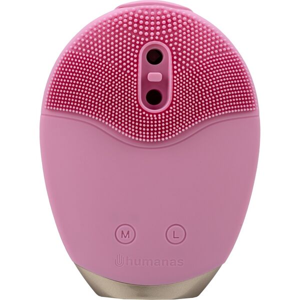 Humanas HUMANAS Aura Foam Szczoteczka soniczna do pielęgnacji twarzy różowa