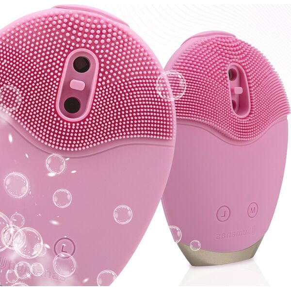Humanas HUMANAS Aura Foam Szczoteczka soniczna do pielęgnacji twarzy różowa