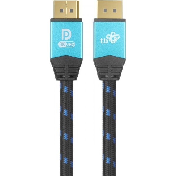 Kabel TB Kabel DisplayPort 2 m M/M v 2.1, Stworzony dla Graczy