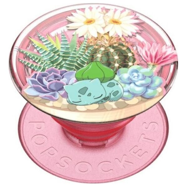 Podstawka PopSockets Popsockets 2 Bulbasaur Terrarium 112661   uchwyt i podstawka do telefonu - licencja