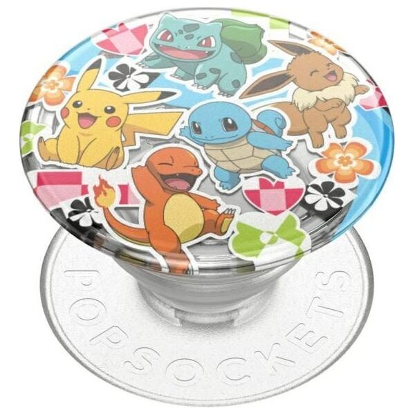 Podstawka PopSockets Popsockets 2 Pokemon Multi Transparent    112697 uchwyt i podstawka do telefonu - licencja