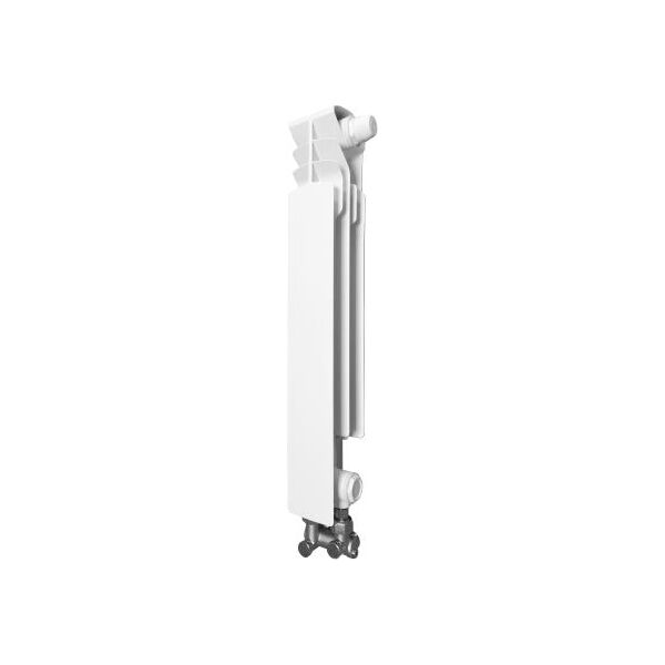 KFA Element grzejnik aluminiowy prawy G 500 F/D zasilanie dolne + zespół przyłączy kątowych 50 x 50mm zasilane krzyżowe (878-151-44) 3251520 5907571870160