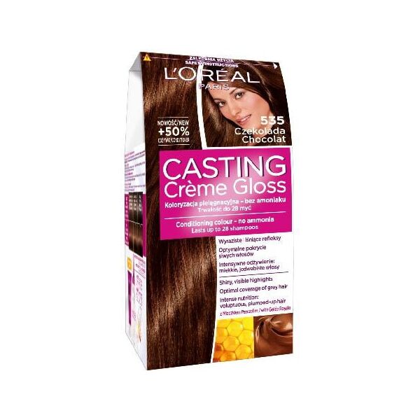 Casting Creme Gloss Krem koloryzujący nr 535 Czekolada 889213 3600521188965