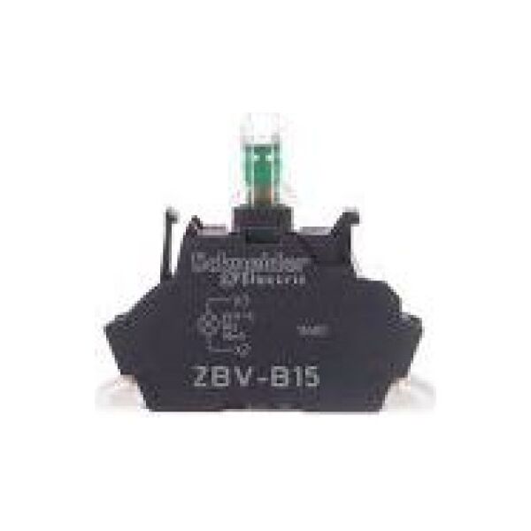 Schneider Electric Oprawka z LED biała 24V AC/DC z łącznikiem (ZBVB15) 3346729 3389119037495