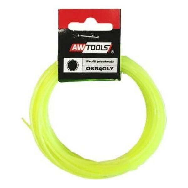 AWTools Żyłka tnąca okrągła 2,7mm x 10m (AW70108) 3364835 5902198745747