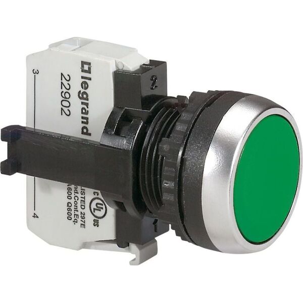 Legrand Przycisk sterowniczy 22mm zielony 1R (023702) 3367762 3245060237028