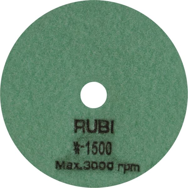 Rubi Dysk polerski na sucho granulacja 1500 100mm (62975) 3368824 8413797629750