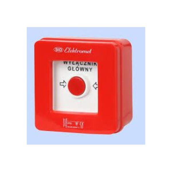 Elektromet Wyłącznik alarmowy samoczynny natynkowy WG-1s (921440) 3370525 5906197486885