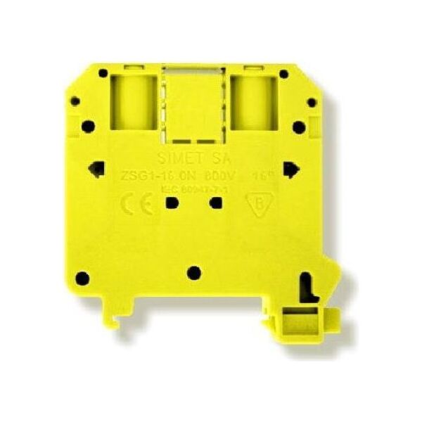 Simet Złączka szynowa gwintowa 2,5 - 16mm2 żółta ZSG 1-16.ON (11621314) 3371610 5907813212758