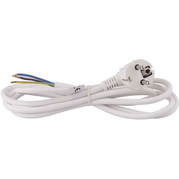 Emos Przewód przyłączeniowy H05VV-F biały 3 x 1,5mm 2m (S14322) 3373390 8595025314345
