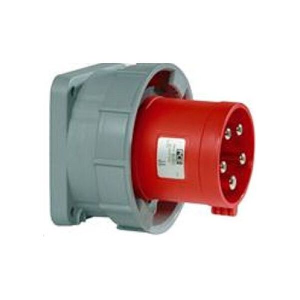 PCE Wtyczka tablicowa 63A 5P 400V czerwona IP67 POWER TWIST (635-6) 3379252 5907711110354