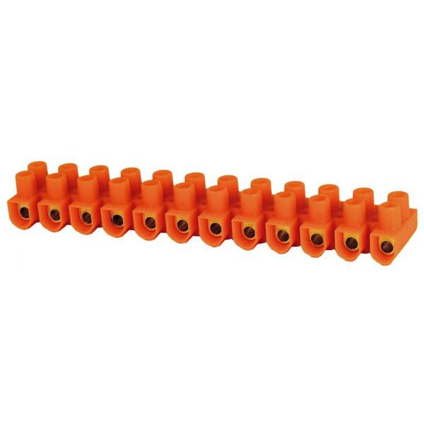 Simet Listwa zaciskowa gwintowa LTF 12-4.0 12-torowa 4mm2 pomarańczowa (21310108) 3382833 5907813207709