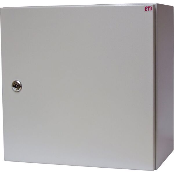 Eti-Polam Obudowa metalowa Etibox z płytą IP65 400 x 300 x 250mm (001102107) 3383408 3838895591672