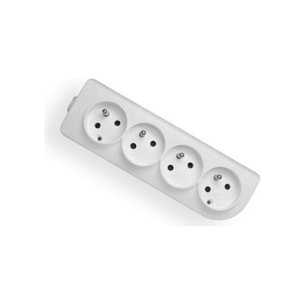 Elgotech Rozgałęźnik do przedłużacza 4-gniazda GN-40 3386590 5902694100408