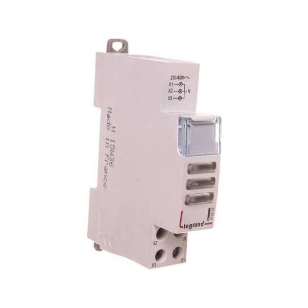 Legrand Lampka modułowa 3 x LED biała 230/400V L433 (412932) 3388071 3414970531599
