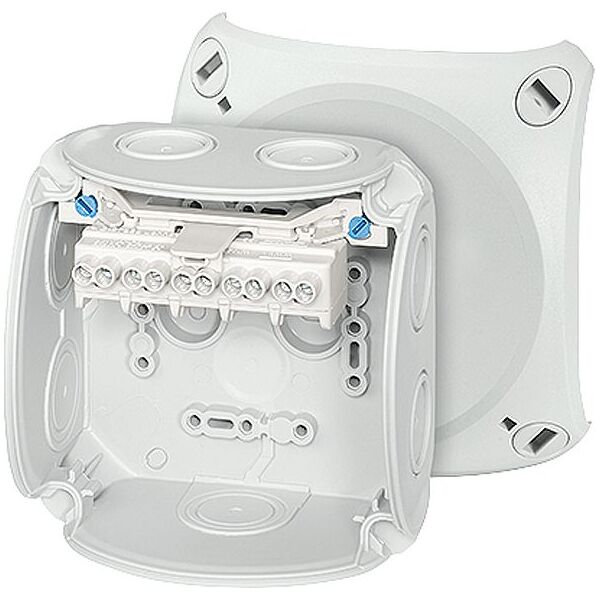 Hensel Puszka odgałęźna 104x104x70 5x4mm2 CU IP66 szara DK 0404 GZ (62000151) 3388374 4012591125365