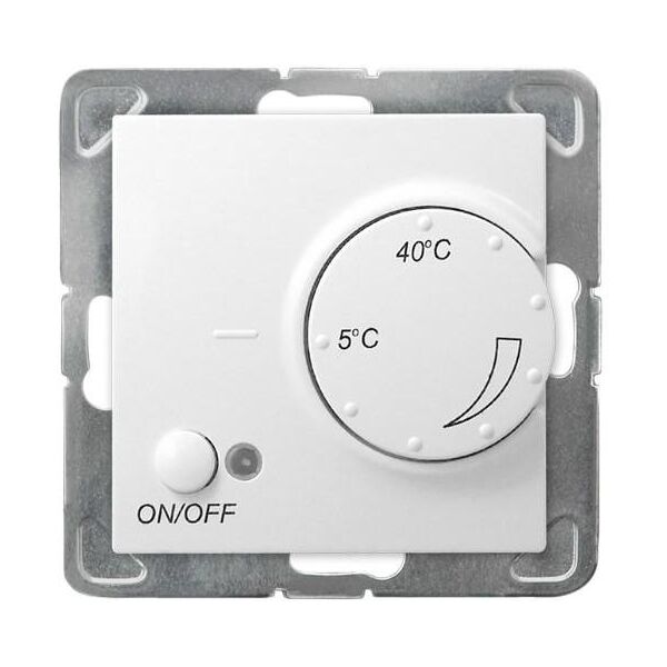 Ospel IMPRESJA Regulator temperatury czujnik napowietrzny biały (RTP-1YN/m/00) 3389897 5907577459017