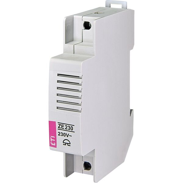 Eti-Polam Dzwonek modułowy 230V na szynę TH ZE 230 (002412001) 3391139 3838895299325