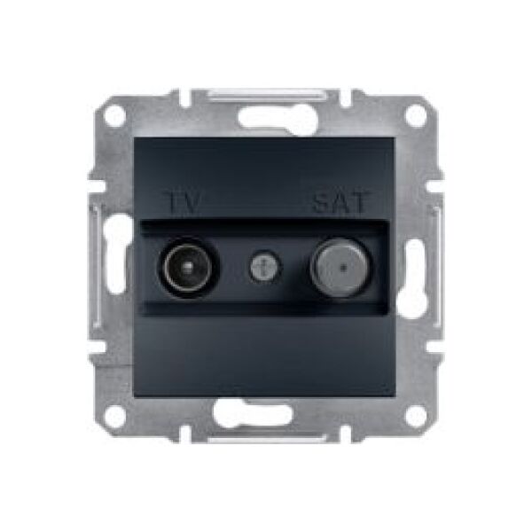 Schneider Electric Gniazdo Asfora TV-SAT końcowe bez ramki antracyt (EPH3400171) 3397130 3606480729676