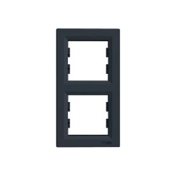 Schneider Electric Ramka 2-krotna pionowa antracyt (EPH5810271) 3397216 3606480729874