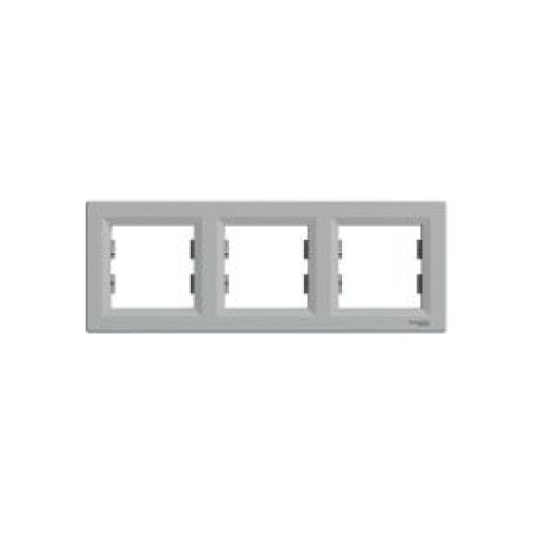 Schneider Electric Ramka 3-krotna pozioma aluminium (EPH5800361) 3397229 3606480728969