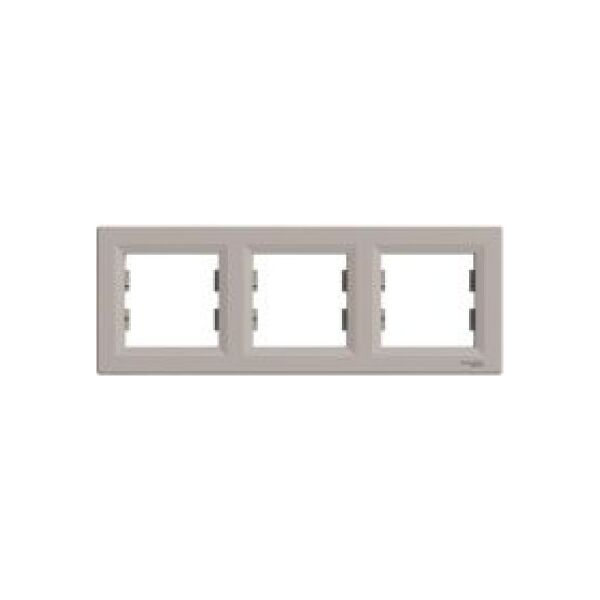 Schneider Electric Ramka 3-krotna pozioma brąz (EPH5800369) 3397237 3606480728099