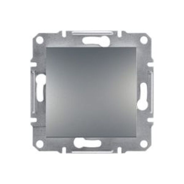 Schneider Electric Łącznik 1-biegunowy Asfora bez ramki stal (EPH0100162) 3397265 3606480730108